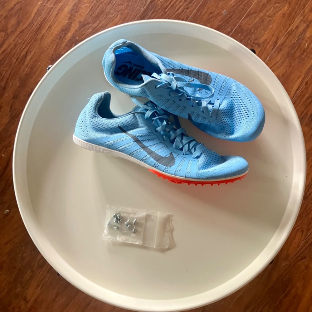 Nike Zoom D long-distance running shoe with spikes NWOT - Picture 2 of 4